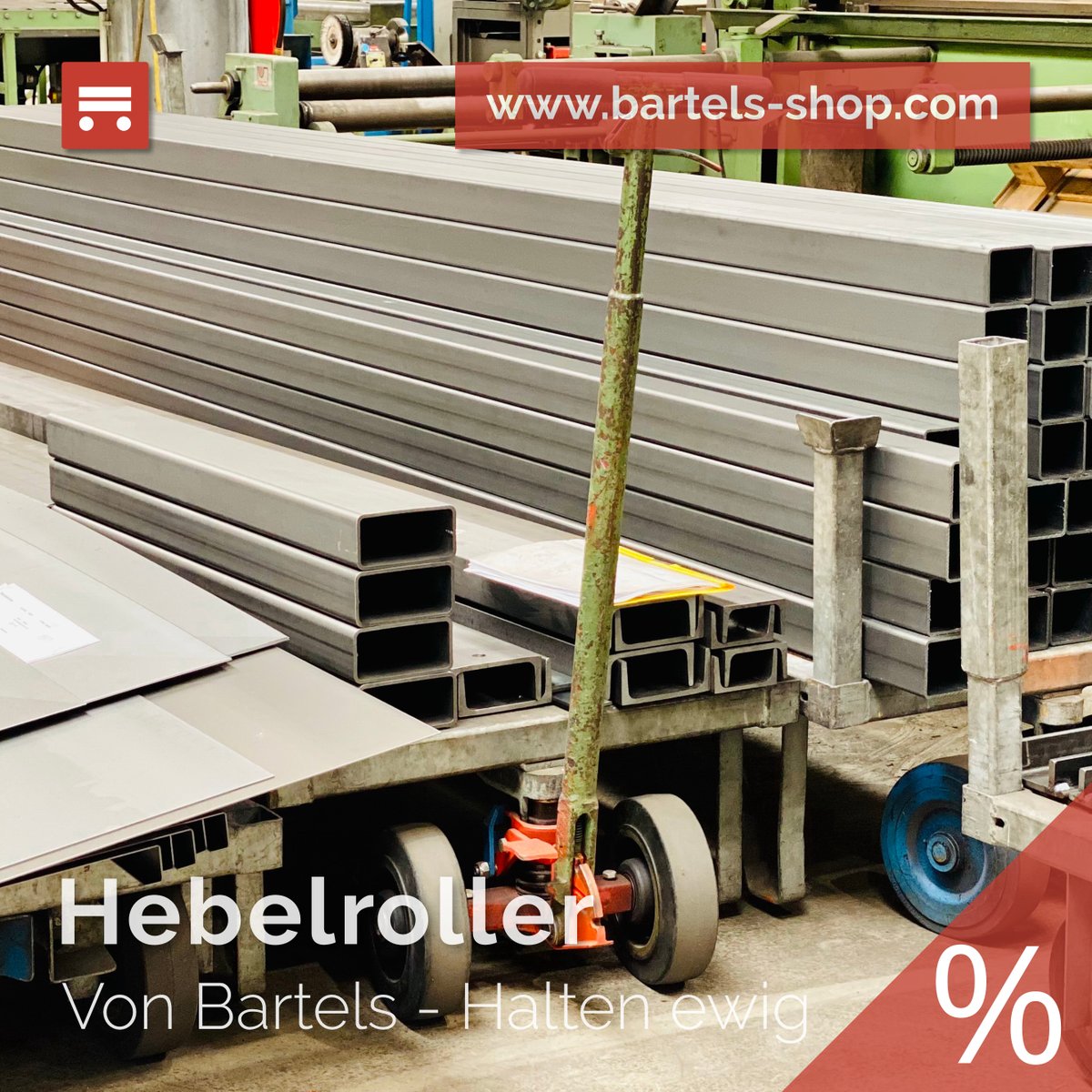 Bartels_Germany's tweet photo. ❗ Jetzt bei uns im Angebot - Hebelroller von #Bartels - Halten ewig ...

Heberoller dienen zum kraftschonenden Transport von Rollplatten. Minimaler Wendekreis ermöglicht Rangieren auch in beengten Situationen.

#hebelroller #rollplatte #transport #onlineshop #lagereinrichtung https://t.co/O6QSxaQNrn