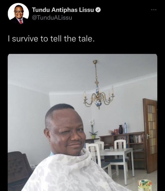 The survivor <a href="/TunduALissu/">Tundu Antiphas Lissu</a>