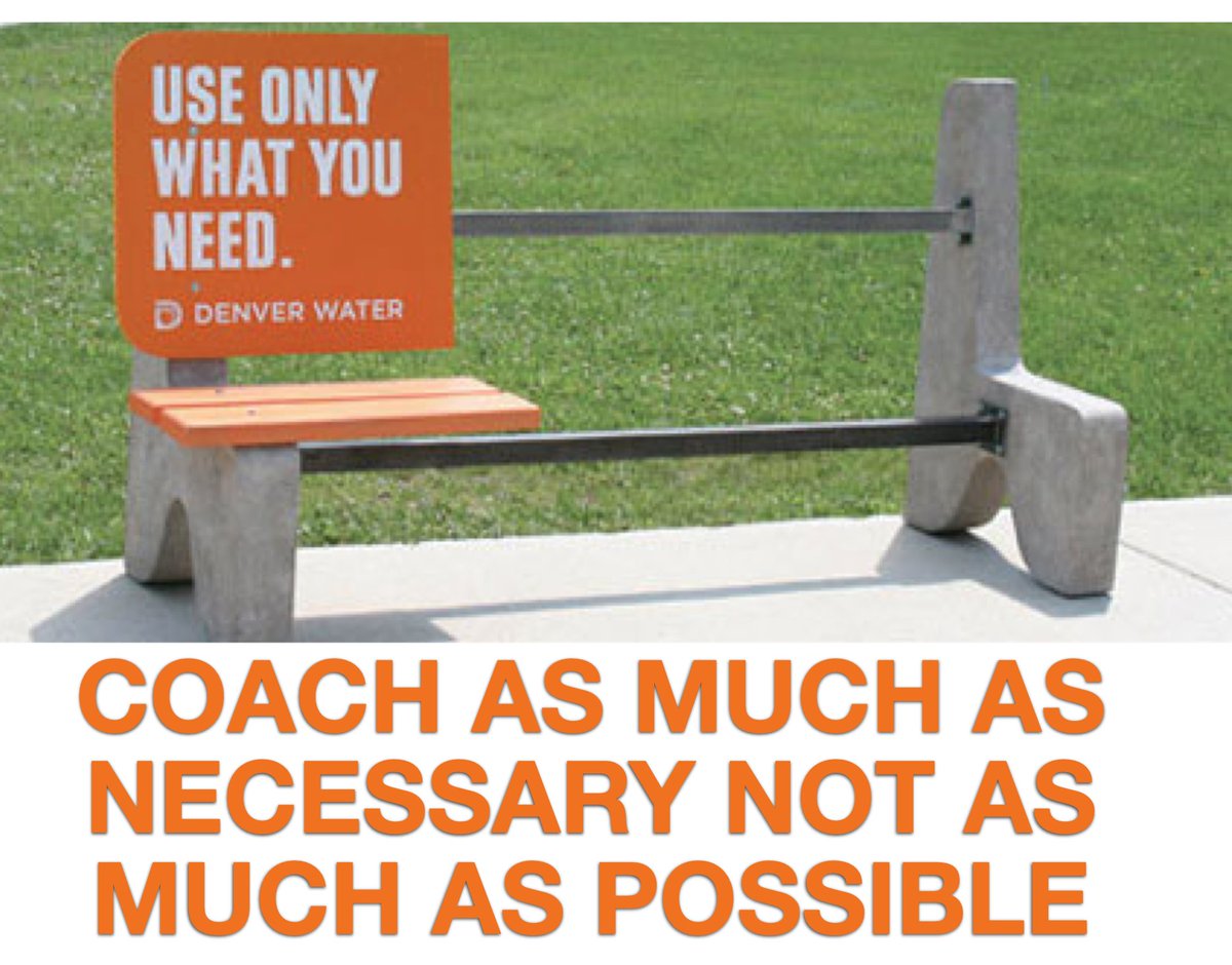 More is More

Better is Better

Coach As Much as you Need to Improve
Not as Much as they can Physically Tolerate