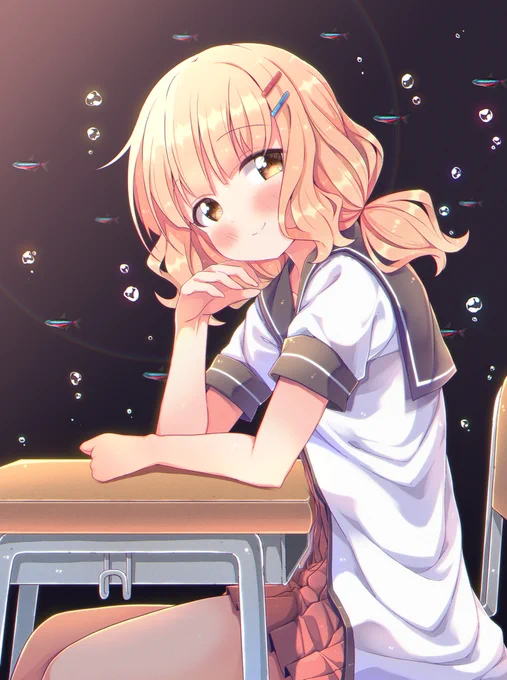 櫻子ちゃんお誕生日おめでとう!明後日ぐらいになっちゃうけど別の誕生日絵また投下します多分きっと#ゆるゆり活動日記 #大室櫻子生誕祭2022 