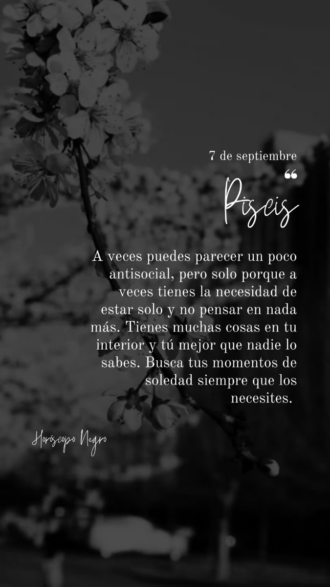 piscis_hn's tweet photo. El horóscopo diario del 7 de septiembre para #Piscis ♓️🔮 #horoscoponegro #horoscopodiario https://t.co/dt8FcUbHJ5