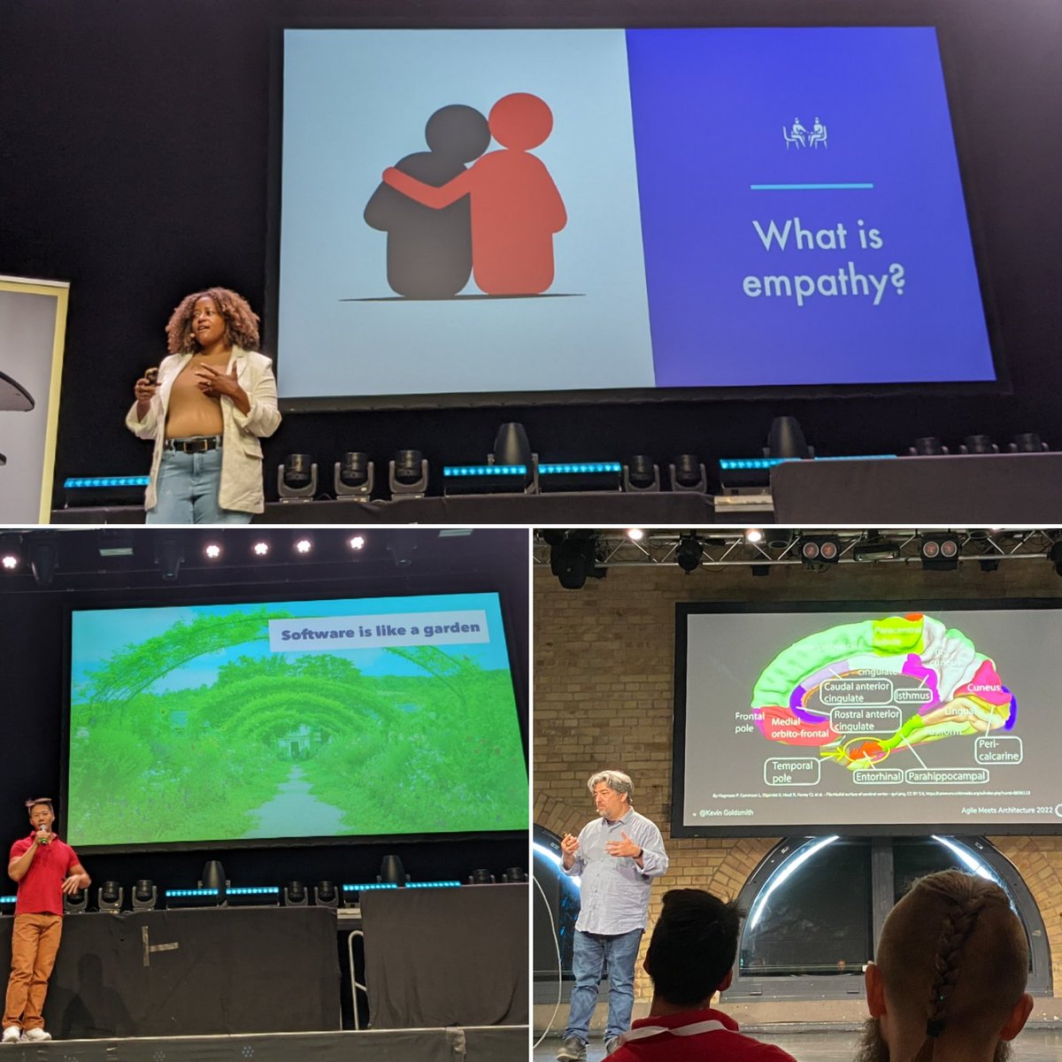 Empathy, gardens, brains - just your typical tech conference! 🤩 #amaberlin <a href="/AmA_conf/">Agile meets Architecture</a> <a href="/sharonsteed/">Sharon Steed 🫡</a> <a href="/KevinGoldsmith/">🅺evin 🅶oldsmith 🇺🇦</a> <a href="/patkua/">Pat Kua</a>