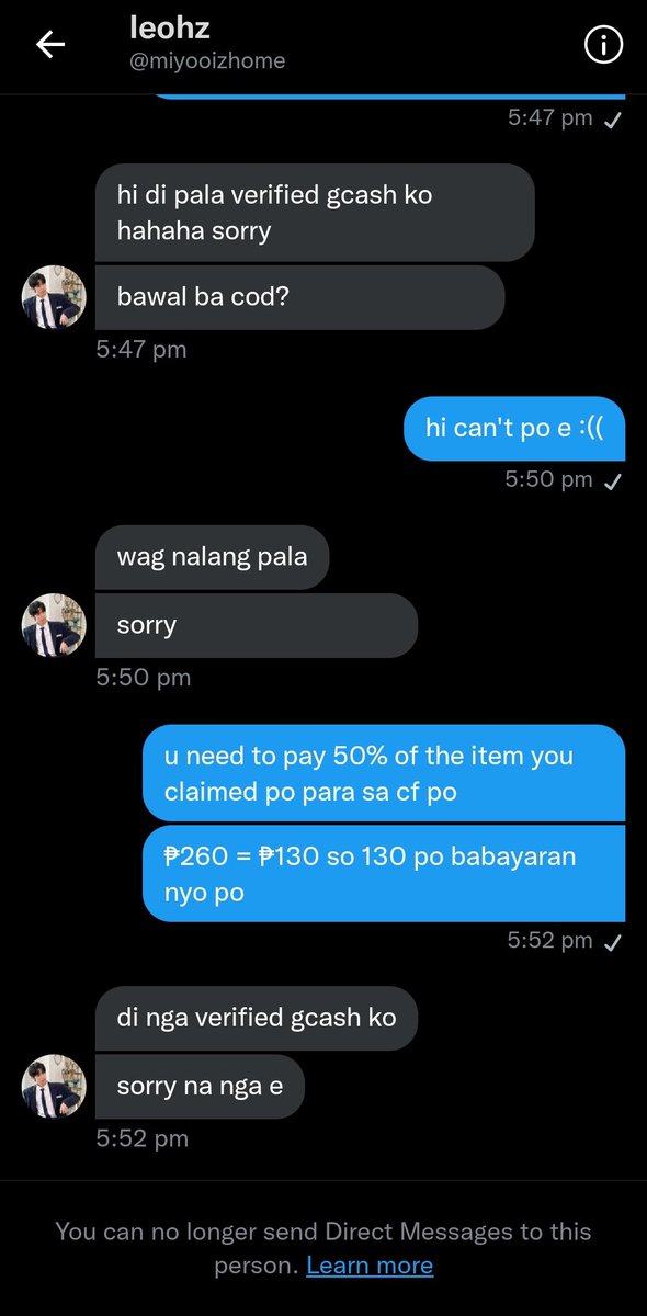 koyiicartz_'s tweet photo. !! AWARENESS POST / BOGUS BUYER !!

exposing @.miyooizhome

mined a pc from me saying they can payo tas bigla di daw pala verified gcash nya. https://t.co/yOPkWaAVH5
