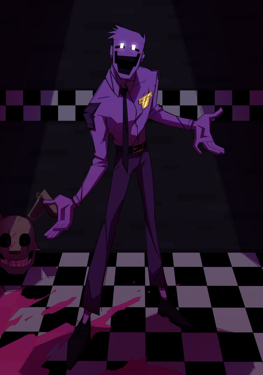 no way he's purple?
#fnaf #fnaffanart #williamafton