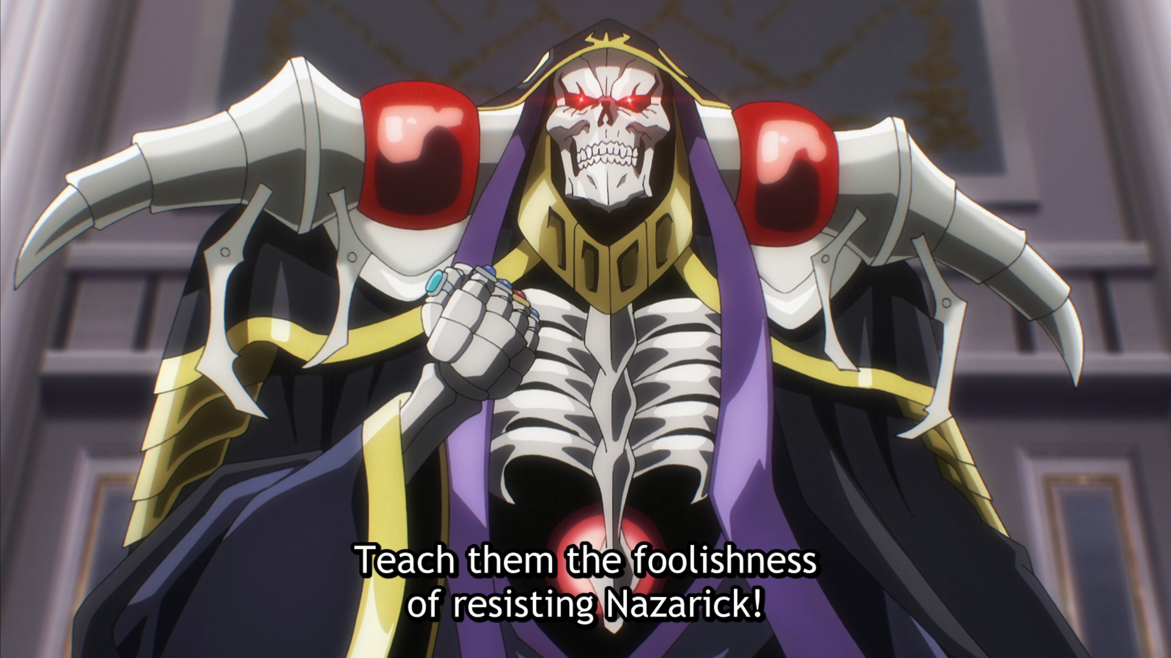 Me cheira, Ainz!!  Overlord IV 