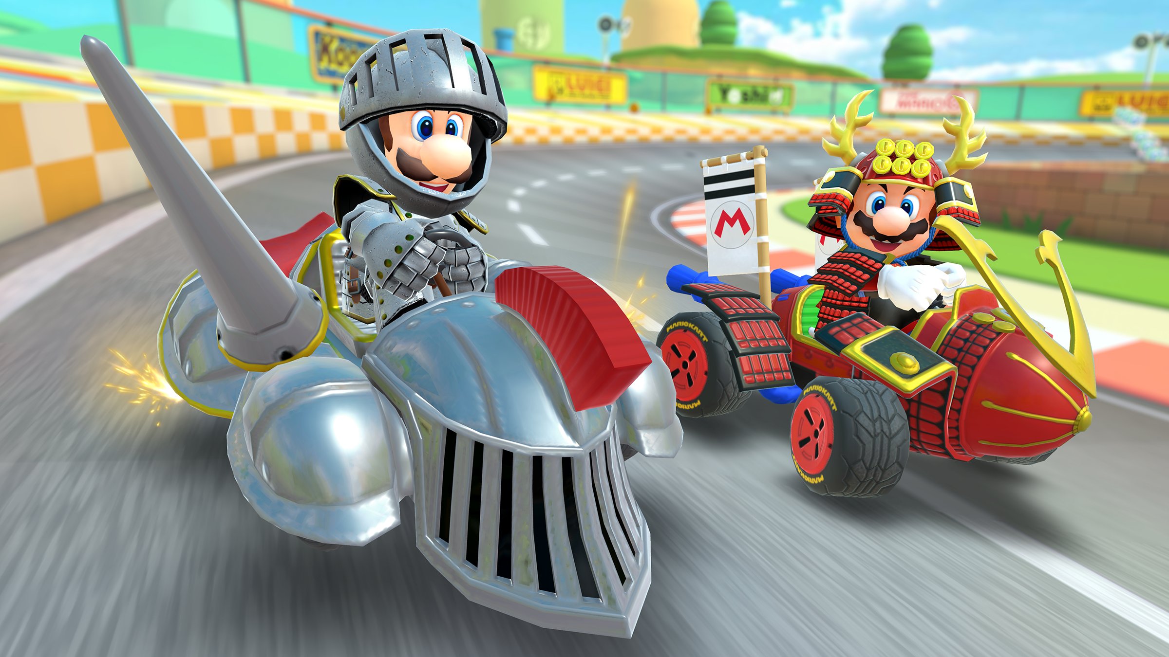 Mario Kart Tour - Mario vs. Luigi Tour Team Mario 