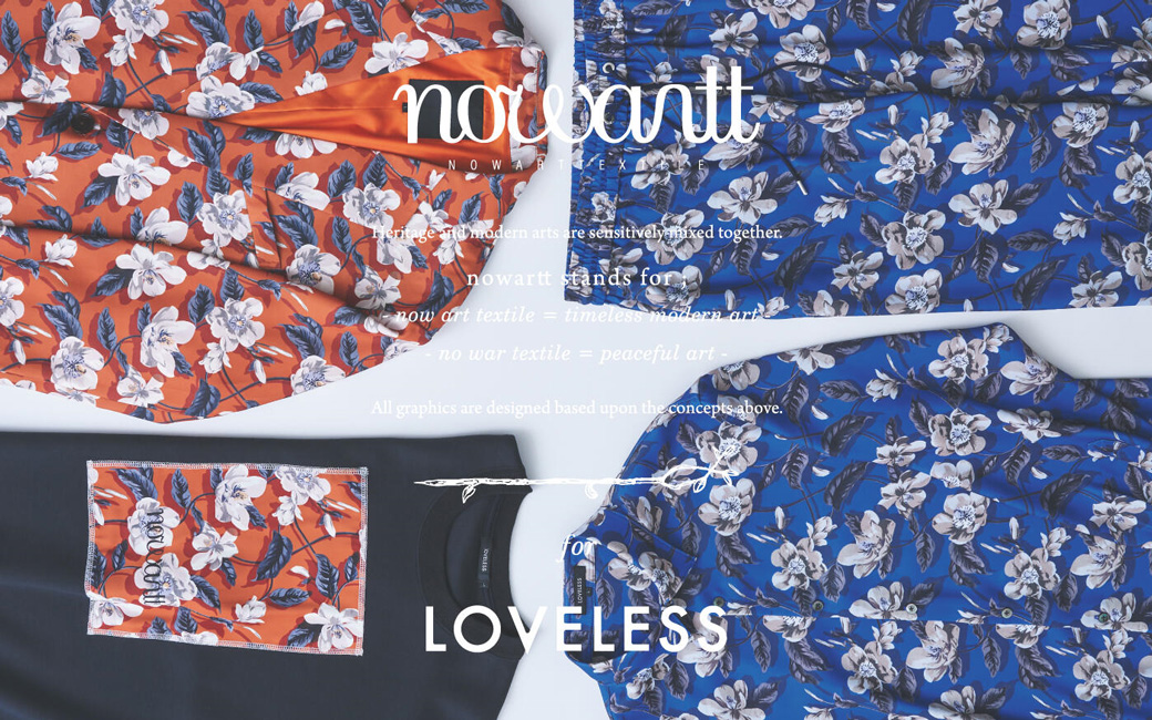 LVGP_PR's tweet photo. nowartt for LOVELESS 22AW
-Flowers Move-
テキスタイルグラフィックブランド
「nowartt」との
コラボレーションコレクション🌺
オンラインストア▷ 予約受付中!
全国のラブレス各店舗▷ 9/9(金)発売
☟詳細はこちら
https://t.co/LPBu3sWDzR
#loveless #ラブレス
#ラブレスセレクト #nowartt https://t.co/78ZmOCT7IU