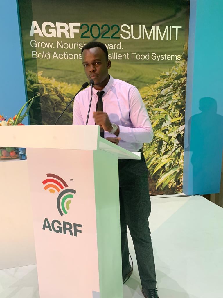 I will not stop preaching agriculture since it's the decision I made. There is no turning back until we make this sector a triumph.
#AGRF2022