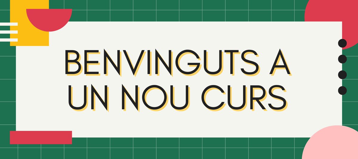 L’Institut Vinyes Velles desitja a tota la comunitat educativa un bon inici de curs 2022-2023.