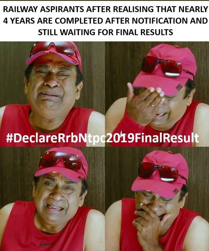 rakesh07rajput's tweet photo. #DeclareRrbNtpc2019FinalResult
Ab to jaag jao Indian railway
We Want RRB NTPC Final Result 
#DeclareRrbNtpc2019FinalResult
#ShameOnRRB
@AshwiniVaishnaw
 
@PMOIndia
 
@narendramodi
 
@ndtv
 
@ndtvindia
 
@RailMinIndia
 
@the_hindu
 
@timesofindia
 
@WesternRly
 
@NWRailways https://t.co/IwGJQP4qnq