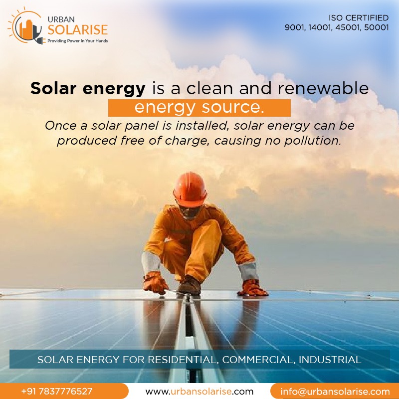 urbansolarise's tweet photo. Solar Energy is Bound to be in our Future.
There's a kind of inevitability about it.
To Explore more, Visit - https://t.co/vDi1jHvU8t
#urbansolarise #solarenergy #solarproducts #solarpanels #solarpanelsforhome #residentialsolarpanel https://t.co/6dnXfOT3um
