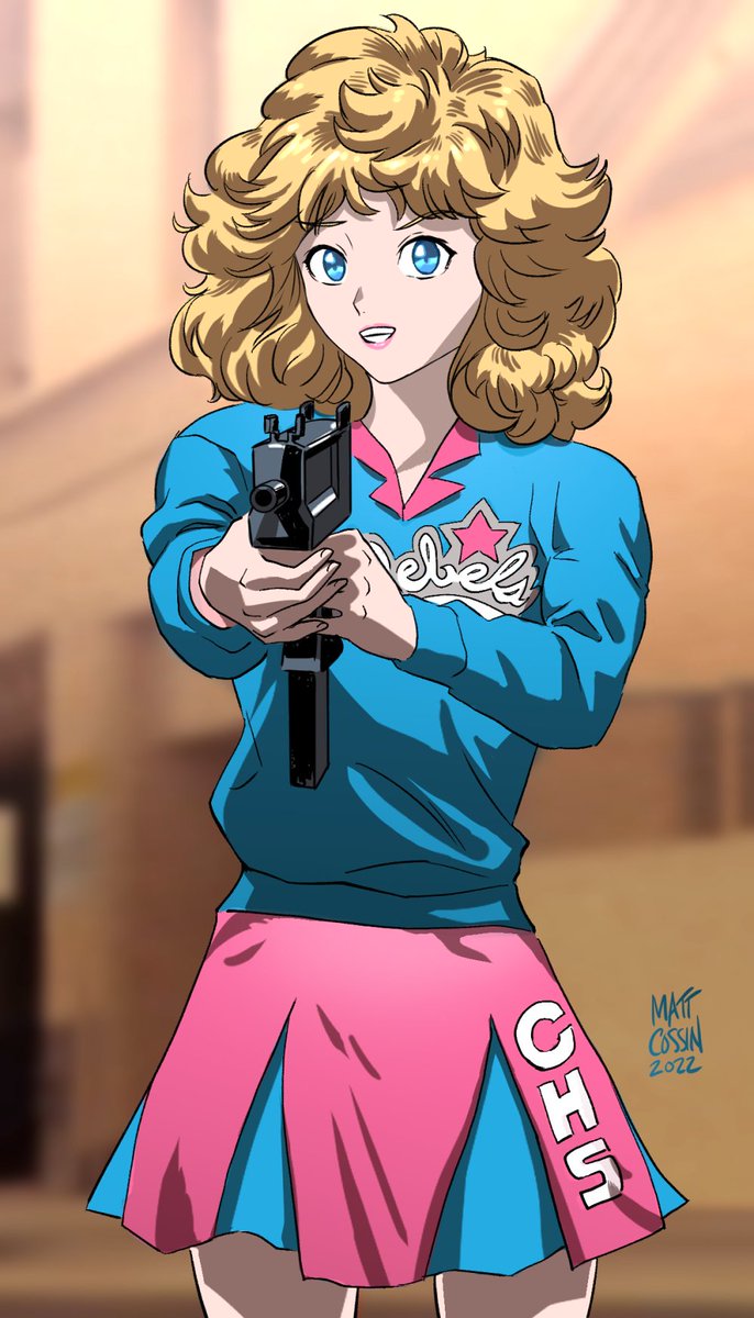 Samantha 
'Night of the Comet' (1984) ☄️

#sketch #NightoftheComet #80sfilm #80sfashion #80s #アニメ #マンガ #スケッチ #CLIPSTUDIOPAINT 
#anime #manga