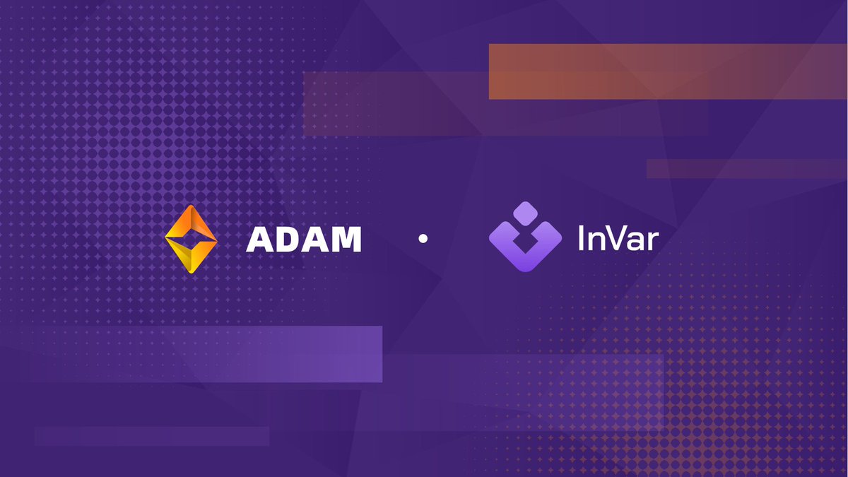 ADAM_Oracle's tweet photo. 👏Happy to introduce our new partner @InVarFinance, #ADAM based data encryption and computing network will help InVar to build cross-chain hybrid financial services

 #Giveaway  10 lucky ones share $100 USDC

✅Follow @ADAM_Oracle &amp; @InVarFinance
✅RT＋Like＋Drop your BSC address https://t.co/GCXluyoASe