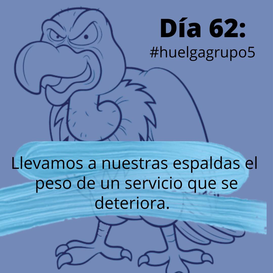 precsrizada's tweet photo. #fuerafondosbuitredelosocial #grupo5prrcariza #huelgagrupo5 https://t.co/Hk8VeGLf6N