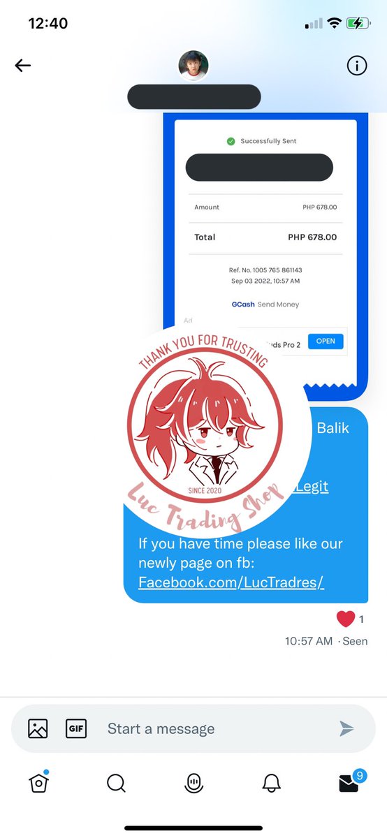 EDTrader1217's tweet photo. [1255] Paypal to gcash Trade via G&amp;S

#ElrodLegit #LucTradingShop 

Tags: lf Paypal to gcash Trade lf Paypal to gcash Trade https://t.co/W6eArORxpH