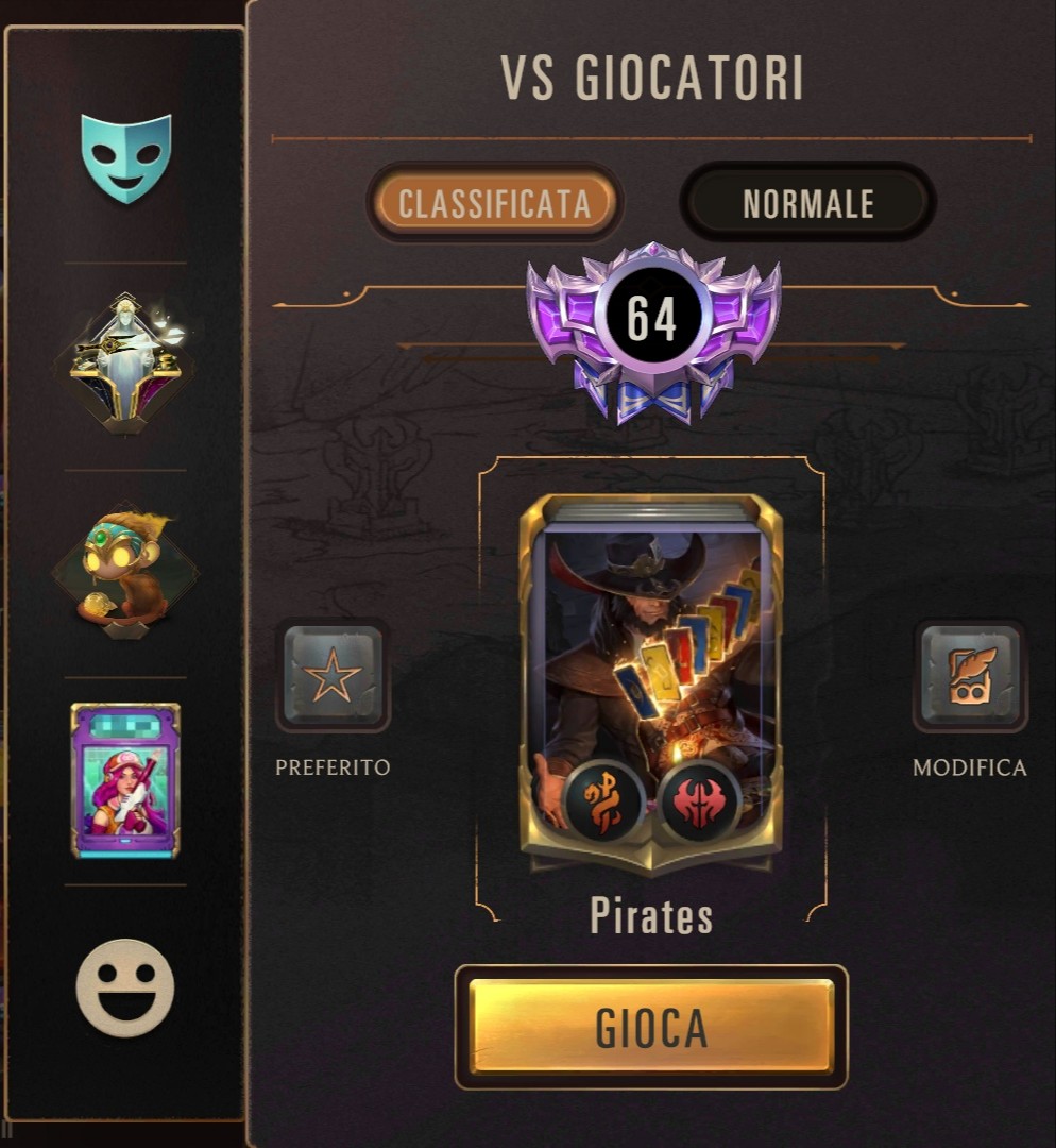 just_vinz's tweet photo. Not an easy time for me but sometimes LoR gives me some satisfaction.
Master with "new" Pirates (Riptide Sermon is INSANE).
Now let's try to get 7-2 for once! https://t.co/Ef9EmyNVFZ