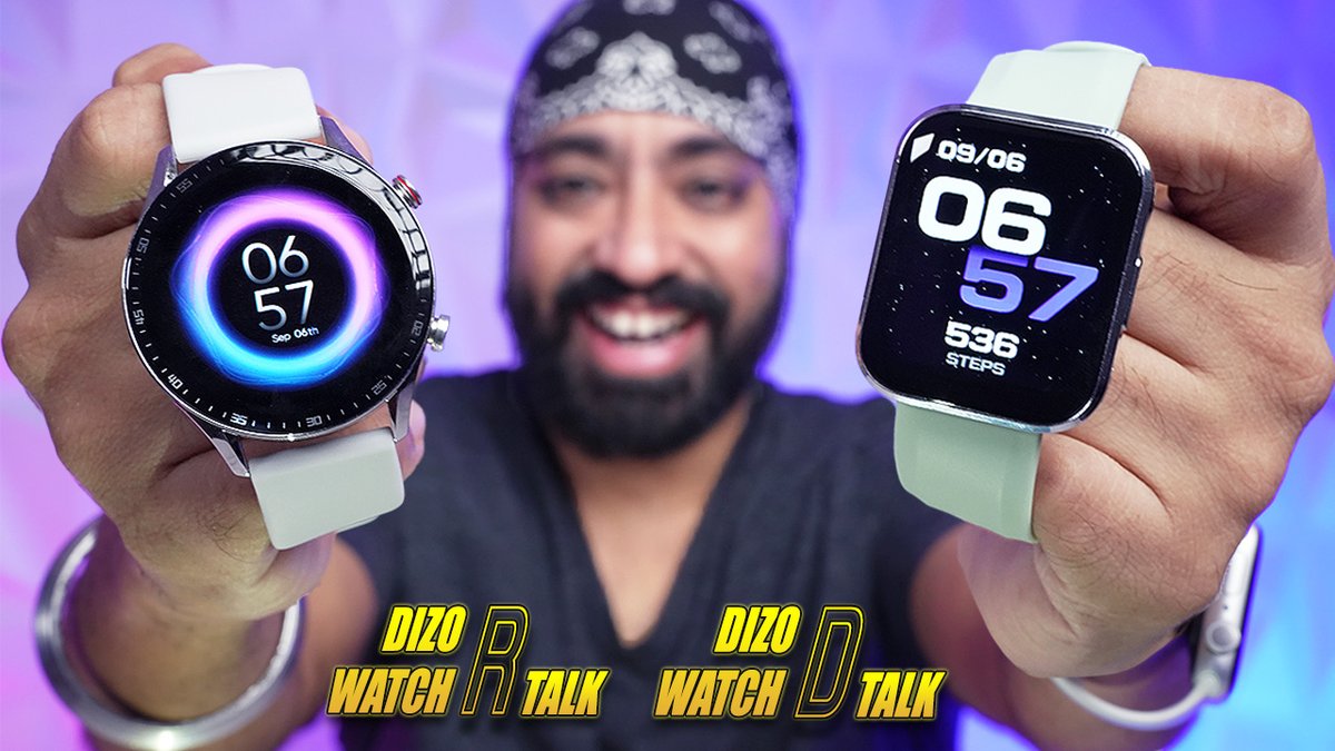 mrtechsingh's tweet photo. GIVEAWAY - Dizo Watch R Talk and Dizo Watch D Talk REVIEW - Which one should you buy?
Also we're doing a GIVEAWAY for Dizo Watch D Talk.
Watch now - https://t.co/xp931c3YiD

@DIZOTech #DizoWatchRTalk #dizowatchdtalk https://t.co/YSFgHhTSy1