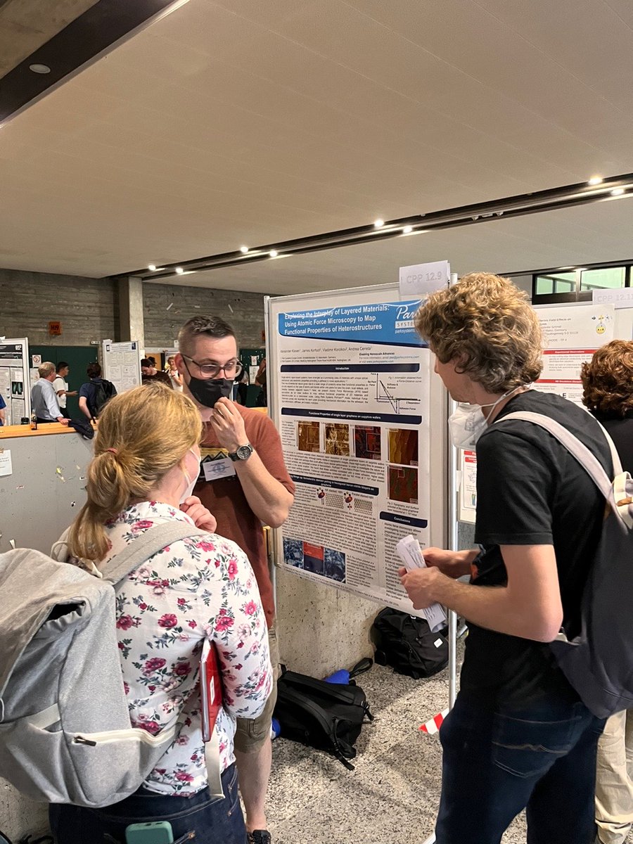 Park_Systems's tweet photo. Day 2 at #DPG2022 in Regensburg, Germany: meet us at Parkโs booth A13 in Audimax Foyer to see the #FX40 Automatic AFM in action! Bring your sample for a live demo and experience yourself the capabilities of the nextgen nanotechnology!
More on FX40 #AFM: https://t.co/hIaEBffHmp https://t.co/Ge2kDluPCn