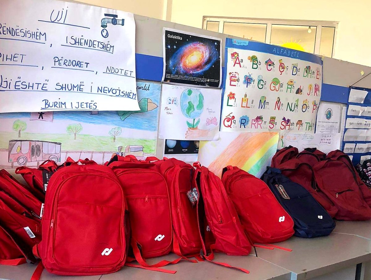 KosovaBethany's tweet photo. Children have right to be educated.  
33 preschool children who follow the ECD program during the year 2021/22 ready to start their primary education for the first time.
Supported  by @UNICEFKosovo https://t.co/fetXJmxqYx