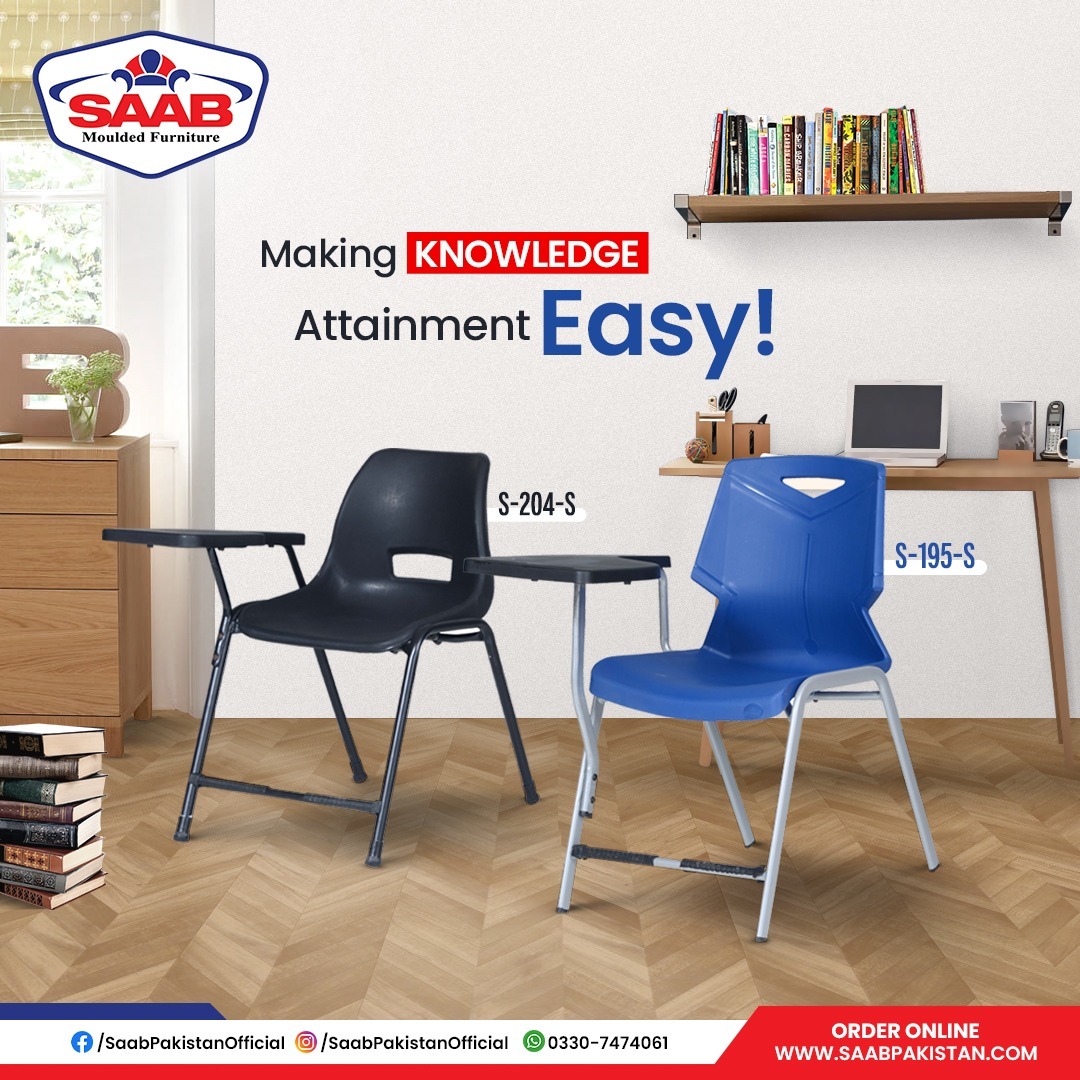 SAABPakistan's tweet image. Easy Study with Saab
Easy study and concentration with Saab. Now focus more and get tired less. Saab is important to become a future Saab.
 #saab #studychairs #childrenchairseller #comfortwithsaab #saabpakistan #saabfurniture #officechairs #RevolvingChair #inddor #outdoorrange