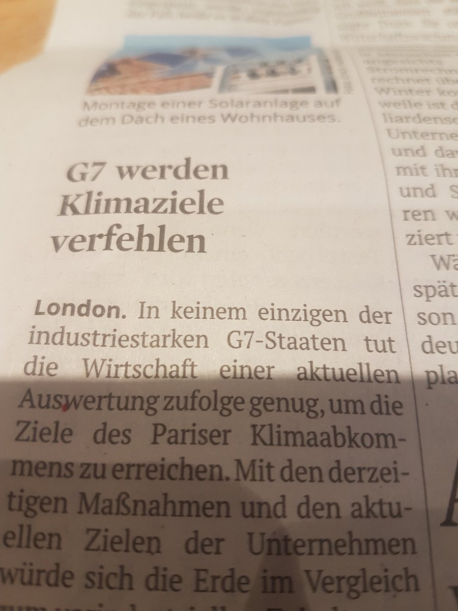 n_mgia's tweet photo. Hey @KSTA, es fühlt sich so dermaßen falsch an, dass diese Meldung eine Randnotiz auf der Seite 6 ist. Wie sollen die Leute begreifen, dass die Lage ernst ist? https://t.co/wQn1q7J1LE