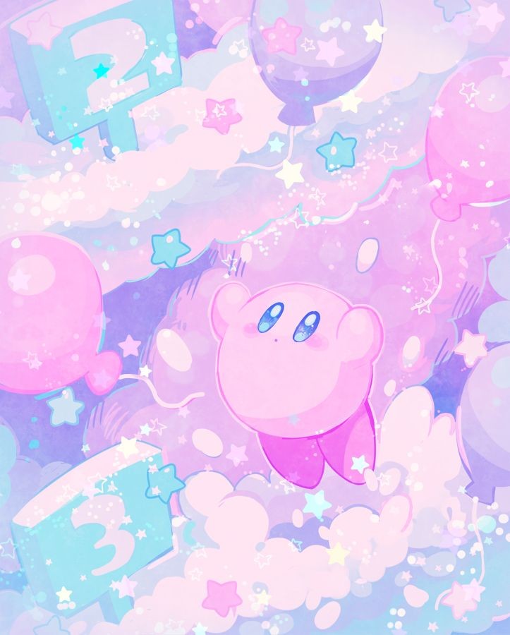 colitadeconejo's tweet photo. Tengo muchas imágenes de Kirby bebé de luz en mi teléfono, se las compartiré siempre que me sienta contentita💜💞 https://t.co/RHZY7TOMxv