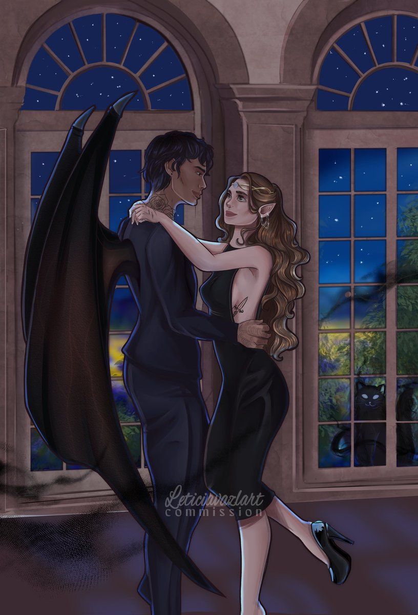 zannareads's tweet image. ✨a gift, all of it✨

I’ve been so excited to celebrate 2K followers on the elrielmonth ig, so here’s the commission in all of her beauty!!!

art by @/leticiavalzart commissioned by me, do not repost.