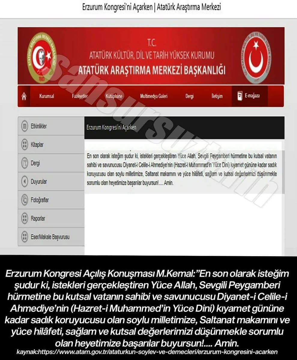 ArsivTarihim's tweet photo. M.Kemal Erzurum kongresi açılış konuşması. https://t.co/6WYswHUL3Q