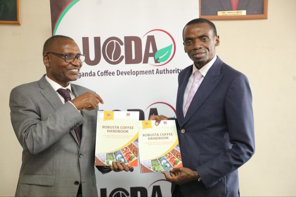 URSBHQ's tweet photo. Uganda’s coffee sector remains one of the biggest foreign exchange earners.
To support @CoffeeUganda in their journey to trademark indigenous #RobustaCoffee as a #Geographicalindication,we held an engagement to draft lead pointers to guide this plan as the national #IPOffice. https://t.co/v0hbWoJeXh