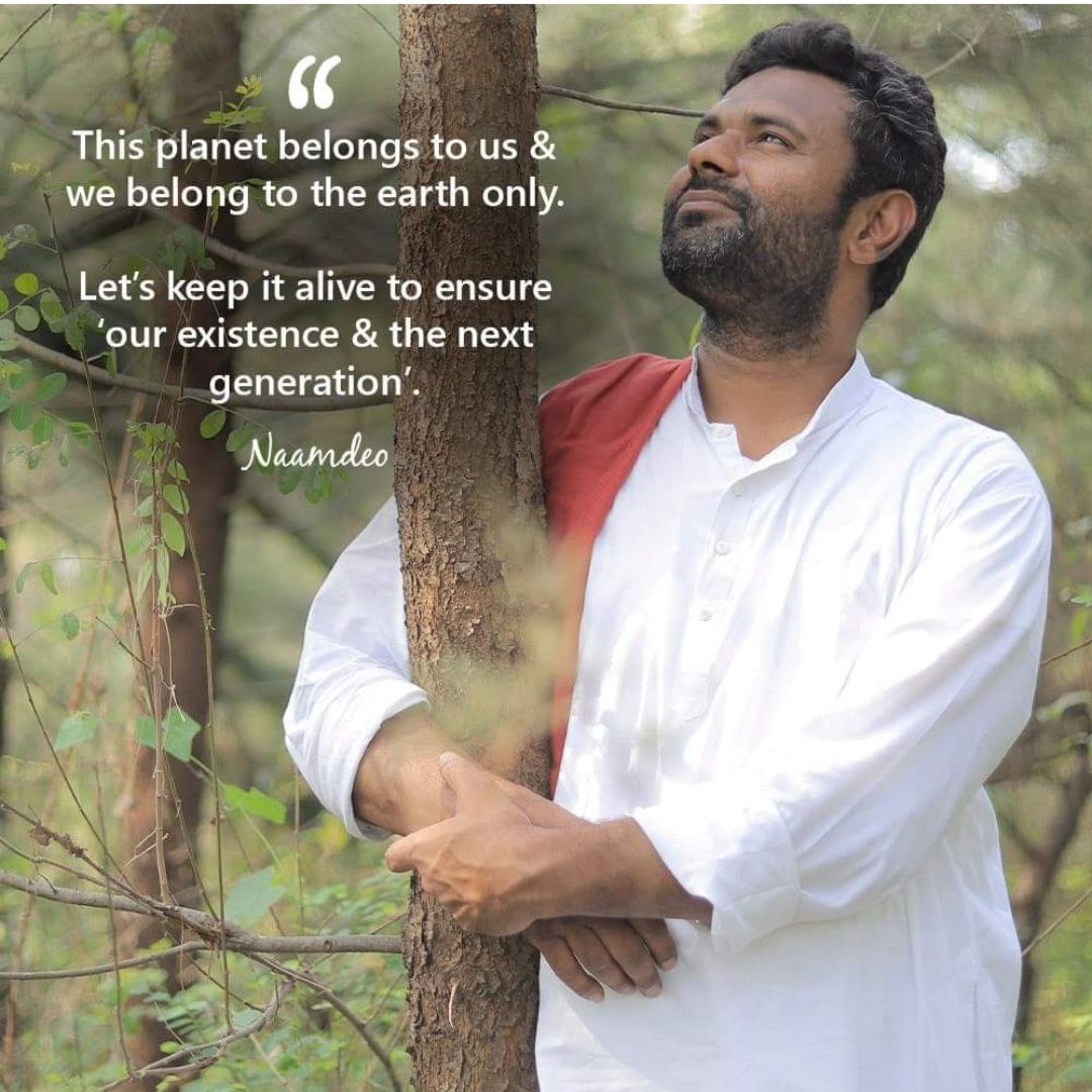 rajesh_sahay's tweet photo. "This planet belong to us &amp; we belong to the earth only.

Let's keep it alive to ensure 'our existence &amp; the next generation'."-Naam Deo

#Naamdeo #Name #Nametree #plantree #Plantation #PlantingLife  #plantearth #Alive #GreenPlant #NaamDeoQuotes https://t.co/YewbDPD7d5