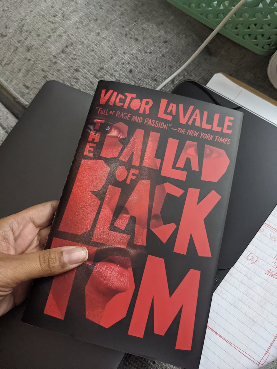BiancaChez's tweet photo. @victorlavalle @TorDotComPub @IreneGallo @EllenDatlow Arrived today :) https://t.co/tKKZfIFqea