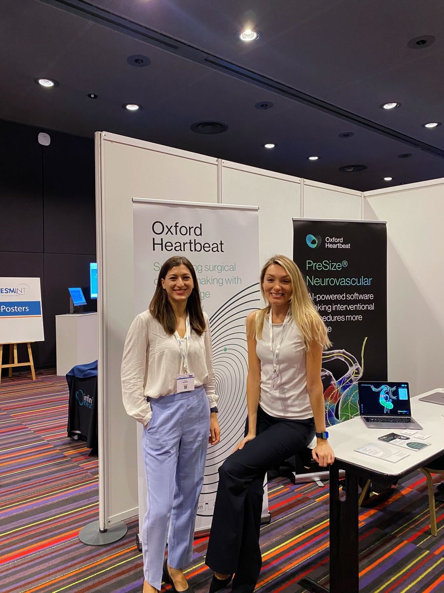 OxfordHeartbeat's tweet photo. #ESMINT2022 ready - steady - go 🏃♀️
Get your badges and come visit our Start-Up Alley booth. We look forward to speaking with you! #OxfordHeartbeat #PreSize
@esmintsociety https://t.co/MydE9lrBsB