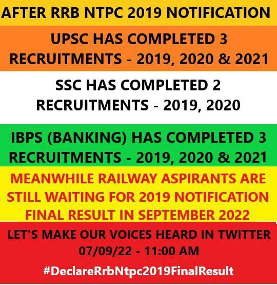 SumitMo39633410's tweet photo. #DeclareRrbNtpc2019FinalResult
बहुत हुआ अत्याचार, अब तो दे दो रोजगार
@AshwiniVaishnaw @PMOIndia https://t.co/naCpPrsQcY