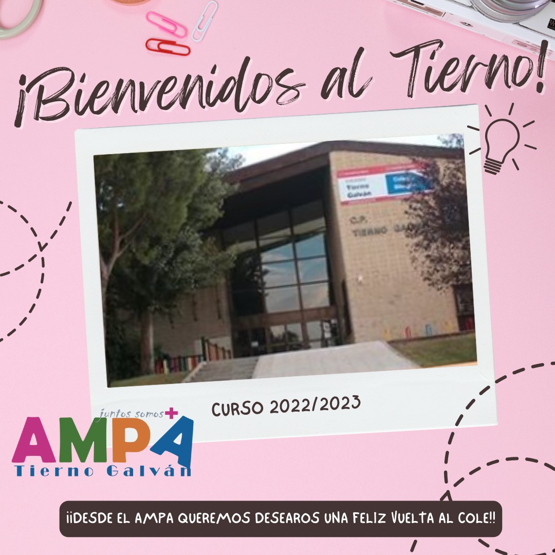 AMPA_TG_3C's tweet photo. Hoy damos el pistoletazo de salida a este nuevo curso.
Ya está aquí la vuelta al cole y hoy ya volvemos a ver a los amigos y a los profes.
Seguro que en estos días estaréis recibiendo emails tanto del centro ... https://t.co/gC3olDCSeG