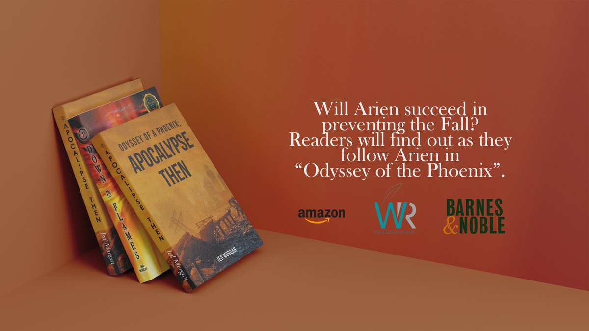 Without the aid of a friend nor ally, will you prevent the world from fall? In this thrilling sequel, Arien Vlahos must traverse the past and the future to prevent the Fall.
#jedmorgan #odysseyofaphoenixapocalypsethen #amwriting #writer #writing #writersofig #writingcommunity