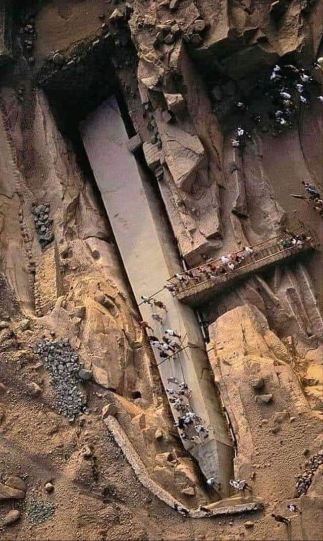 Archaeo Histories on Twitter "Unfinished obelisk is largest known