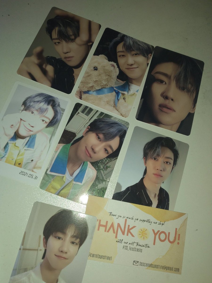 jeonjktaeh's tweet photo. Hello pooo, The8 photocards from the giveaway arrived safely po! Aalagaan ko po siyang mabuti! Thank youu pooo @carrotsunshine1 !! ๐
#CS_Feedbacks https://t.co/bRlV1xHSYW