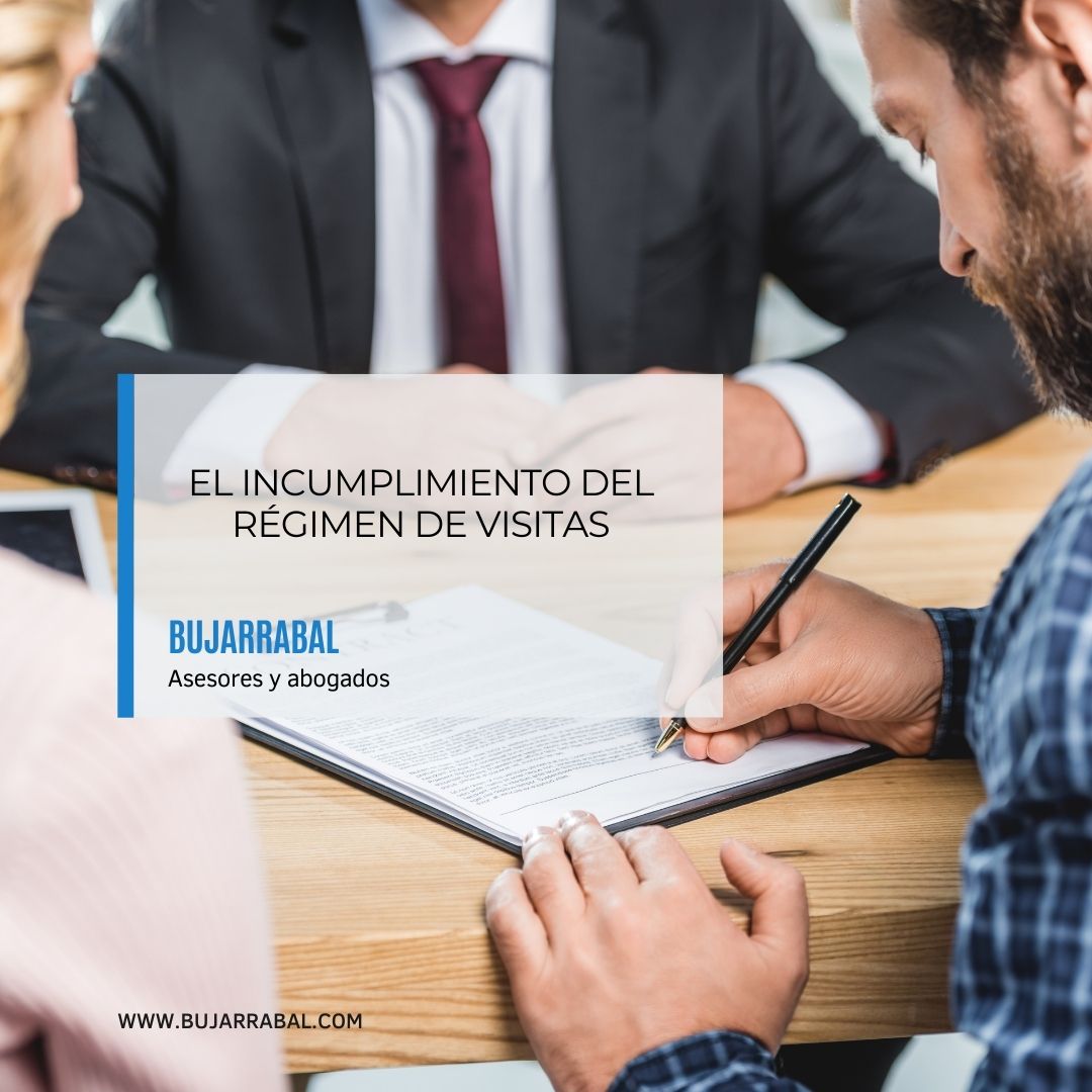 En las separaciones o divorcios con hijos menores, suele darse el incumplimiento del régimen de visitas por parte de uno de los dos cónyuges. Si necesitas asesoramiento, contacta con nosotros. 📲 +34 941 545 154 o reserva tu 𝘾𝙞𝙩𝙖 𝙋𝙧𝙚𝙫𝙞𝙖.
#BujarrabalAsesores #Abogados