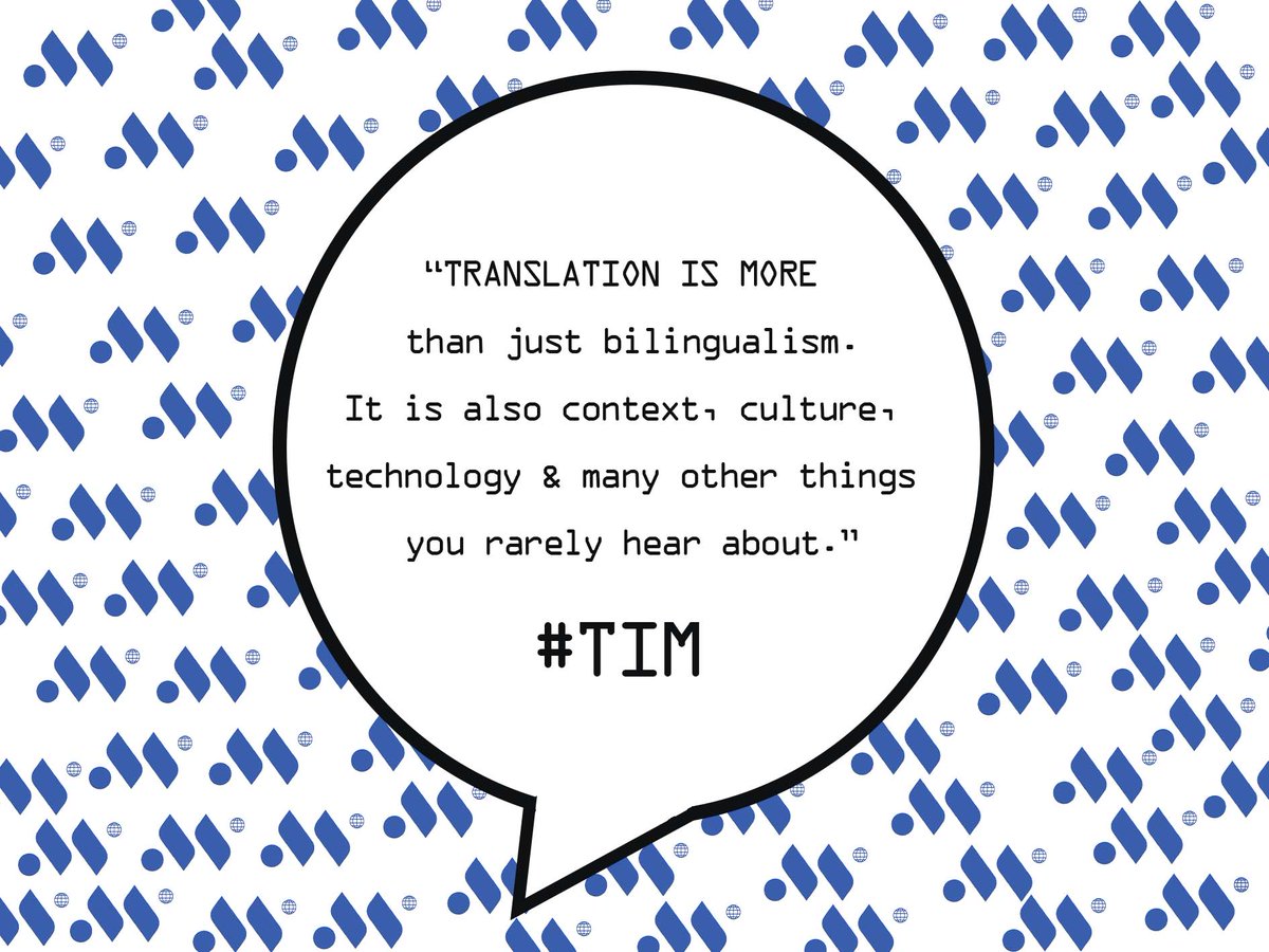 MaitrizLSP's tweet photo. Translation Is More than just bilingualism. #TIM #TranslationIsMore #AWorldWithoutBarriers #ITD2022 https://t.co/unbmUPrsCi