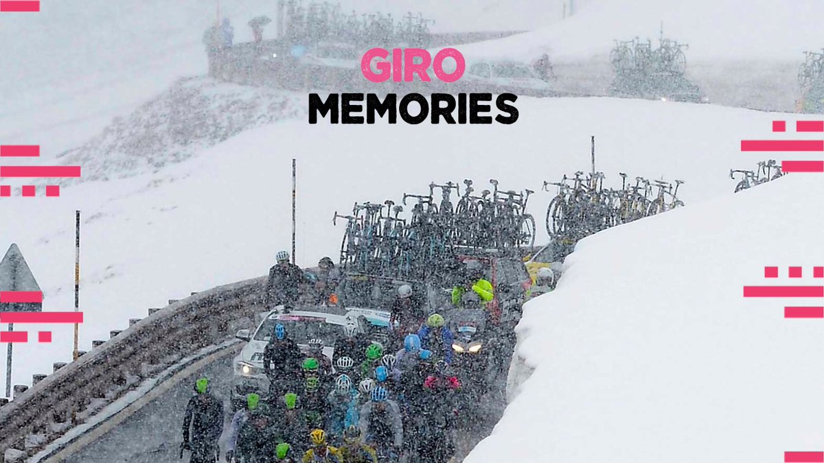¿Recordáis el Giro de 2014?🧐
Etapa 1️⃣6️⃣ y la nieve en el 𝗦𝘁𝗲𝗹𝘃𝗶𝗼 levantó la polémica ➡️ Confusión en las comunicaciones de radio corsa y muchos directores interpretaron que la carrera estaba neutralizada durante el descenso. ¿Qué pasó después?👇🏼