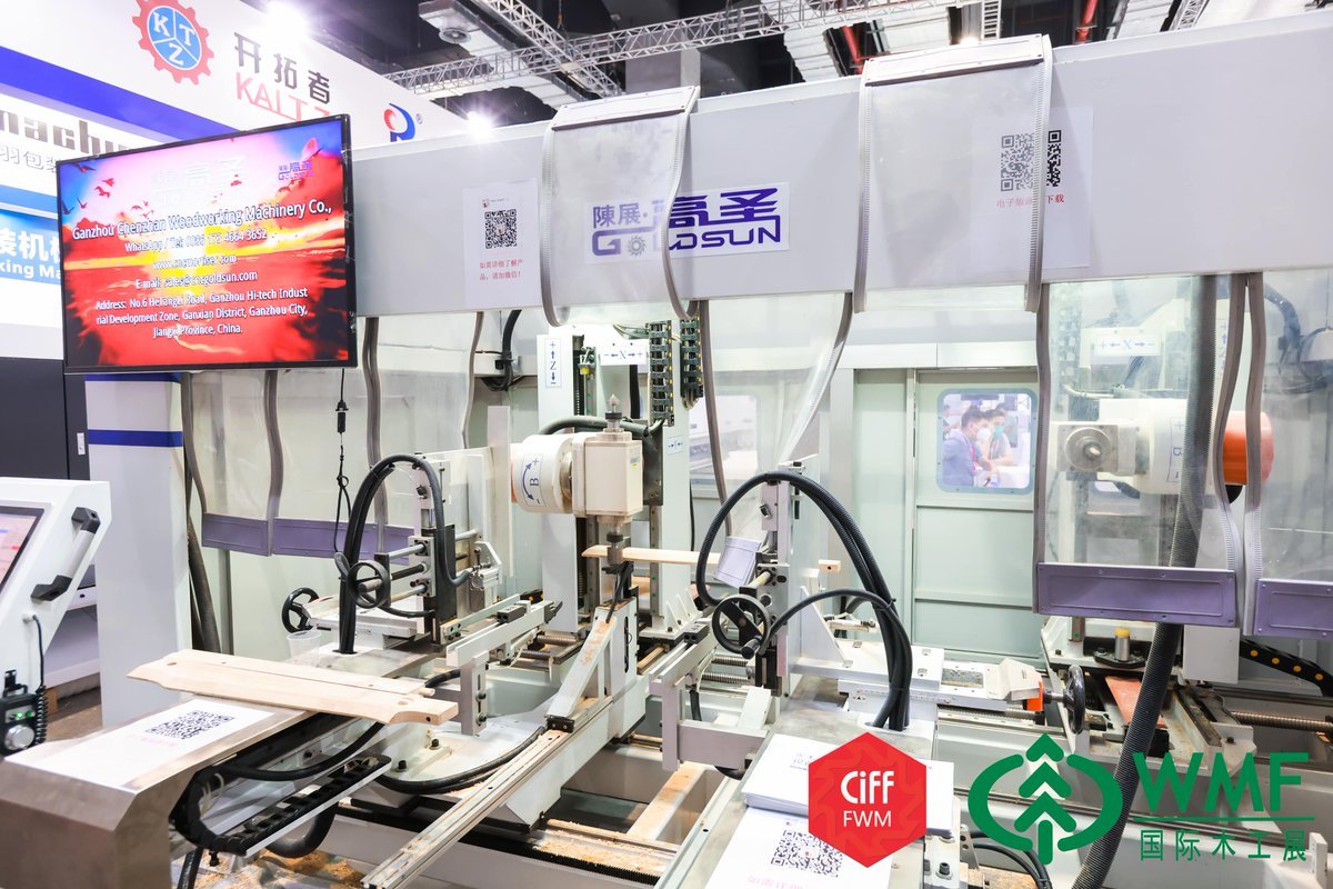 WMF_SHWoodFair's tweet photo. We’re onto the 3rd day of the 4-days #WMF22! Come visit the strong line-up of high-quality manufacturers and suppliers featuring their best equipment and latest products in #woodworking and #furniture machinery before the show ends 🛒

#WMF #tradeshow https://t.co/e711cMo9Qu