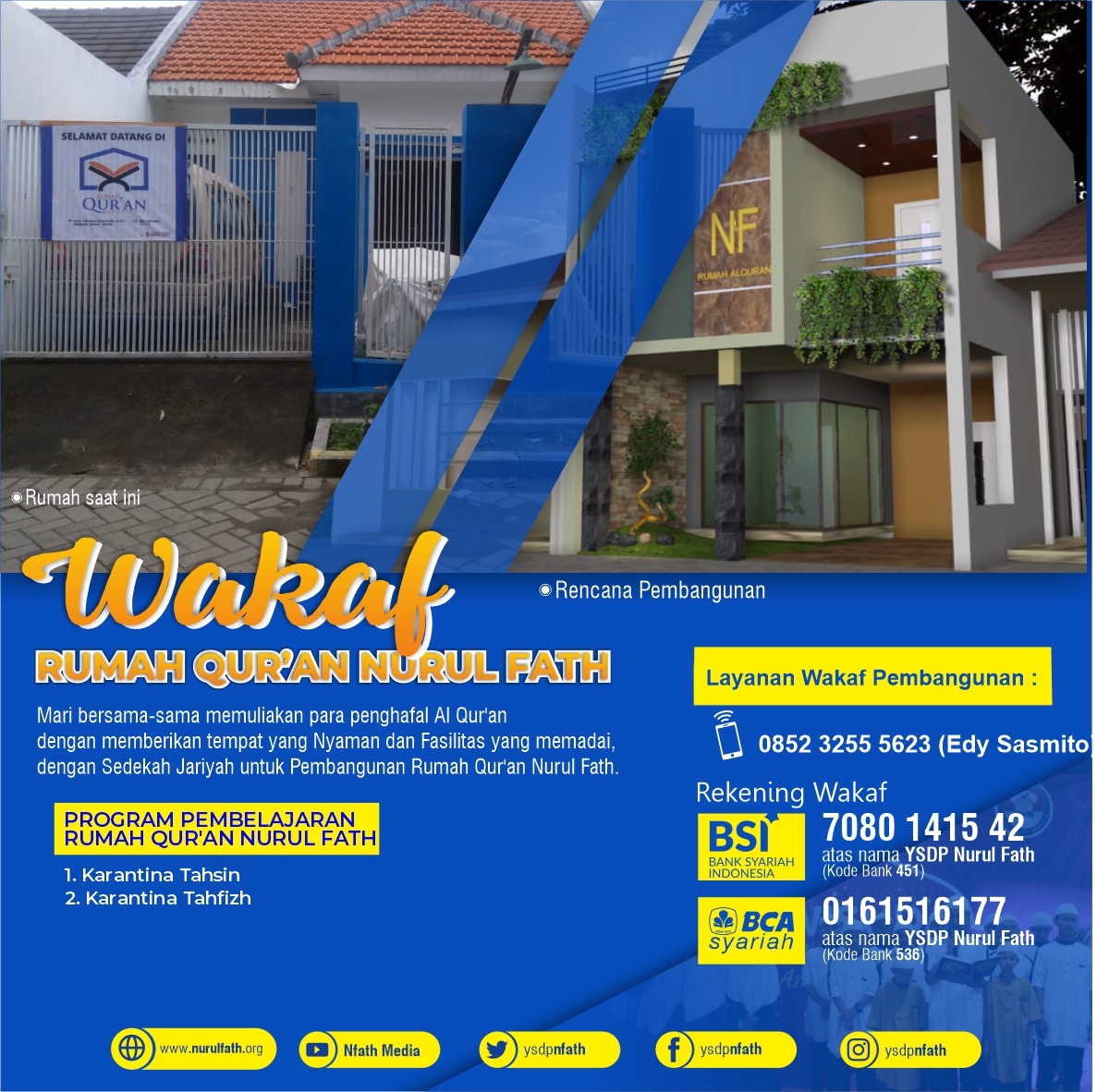 Antoni_alfath's tweet photo. WAKAF RUMAH TAHFIZH SIDOARJO.....

banyak keutamaan yang Kita dapat dan berbuah banyak pahala dan manfaat bagi sesama. https://t.co/fpuKeHJmam

#sedekah #wakaf 
#rumahquransidoarjo #wakafpembangunanan #sedekahsidoarjo #wakafpembangunansidoarjo #sedekahjariyahpembangunanrumahquran https://t.co/giwKCSsR2k
