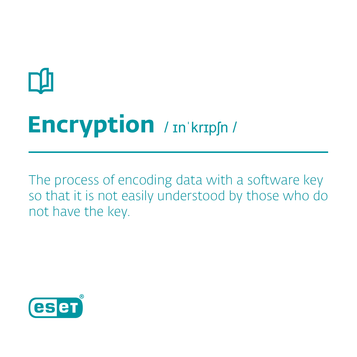 ESET_EA's tweet photo. Its Cybersecurity Wednesday π€Our word of the day is Encryption
Interested in the topic of Encryption? Find out more here: https://t.co/qq06wNe3Kn
#CybersecurityDictionary https://t.co/f7lCXrT0wE