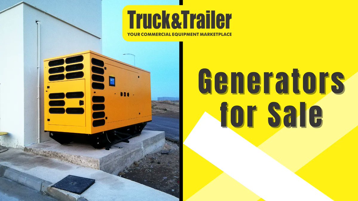 Truck_Trailer's tweet photo. Truck & Trailer has a range of backup generators for sale. Options include diesel, petrol, the high-quality silent type or open frame generator designs.
Visit our website and connect with a seller today > https://t.co/6loU5JSxK5
#truckandtrailer #generatorsforsale https://t.co/0sWRYLYCGJ