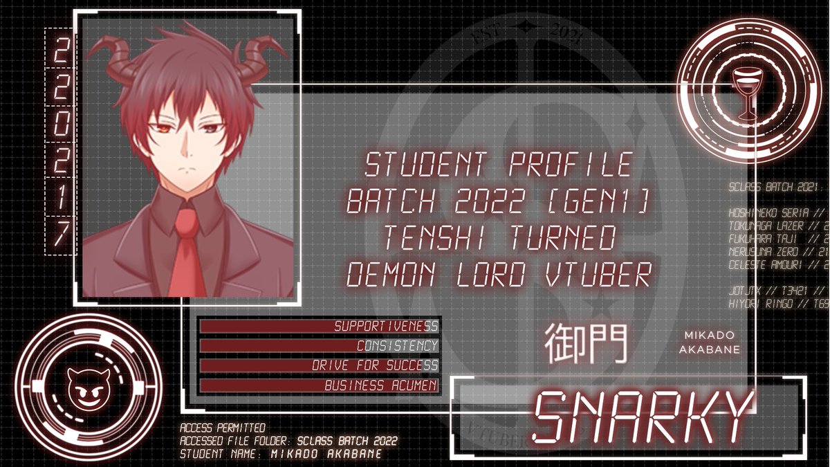 SClassPH's tweet image. S-Coolmates, are you ready to live your new life under his dominion? Our second member of #SClass22, your local ”seiso” demon lord @Mikadosama_ch has arrived with the goal of world domination!

Catch him reign supreme in his streams via Twitch!
twitch.tv/mikado_channel