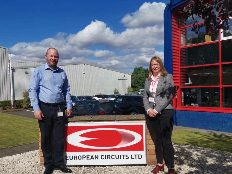We were delighted to welcome <a href="/MarieAMcNair/">Marie McNair MSP</a> to our factory last week.

Marie is the Member of the <a href="/ScotParl/">Scottish Parliament</a> for Clydebank and Milngavie and visited ECL to find out more about manufacturing in the area.

#PCBFabrication #PCBManufacturing #ScottishManufacturing #UKMFG #Manufacturing