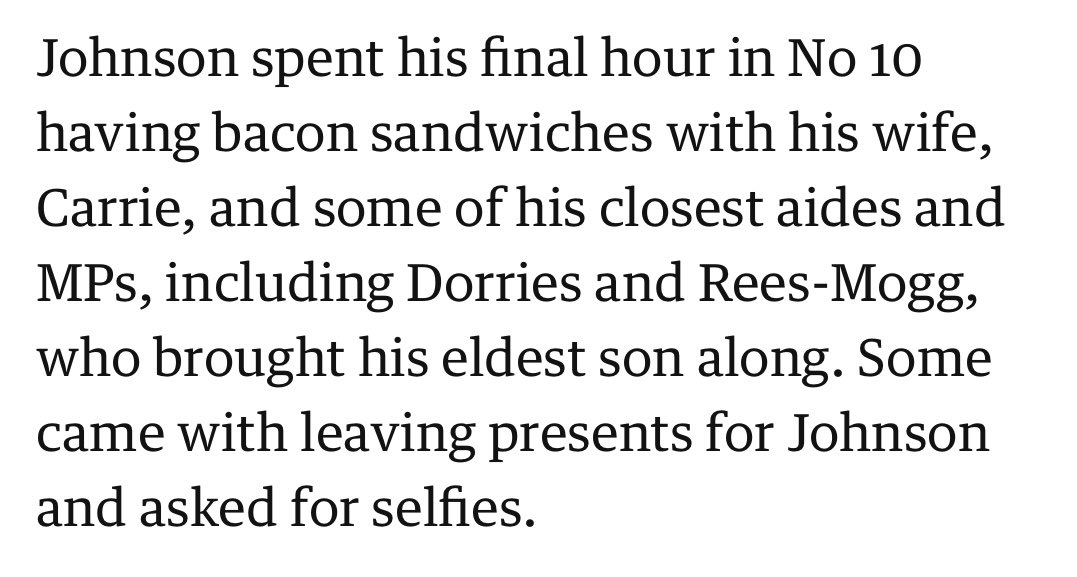 Sounds quite a leaving do. The whole thing has the air of a hallucinogenic nightmare - all that’s missing is someone in a clown costume and your old headmaster from school.