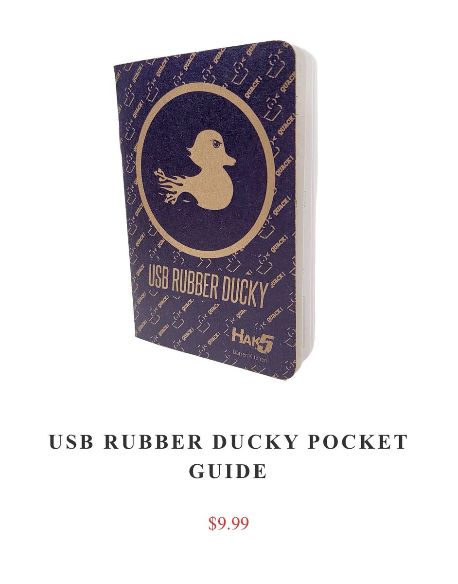 JohnCandleWick's tweet image. #RubberDucky #Duckyscript #Hak5 #Threatwire