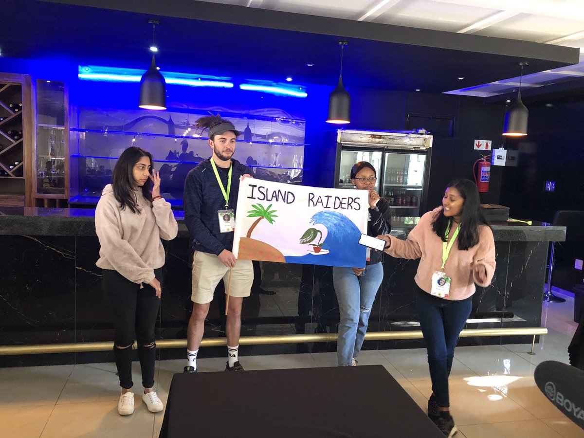 acdblab's tweet photo. The last group to present the fun flag is “The Island Raiders”
@UJBotany @go2uj
#BotanyExcursion2022 #TransmittingBotany
#UJScience
#UJ_island https://t.co/kf2bLO0ewn