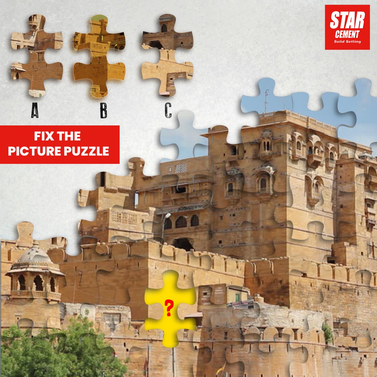 StarCementKol's tweet photo. It is puzzle time! Can you fix the picture of this famous building? Write your answer in the comment section.
#FixThePicture #PicturePuzzle #StarCement #Cement #SolidSetting https://t.co/esOqZlcATl